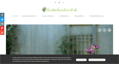 Desktop Screenshot of gartenhandwerk.de